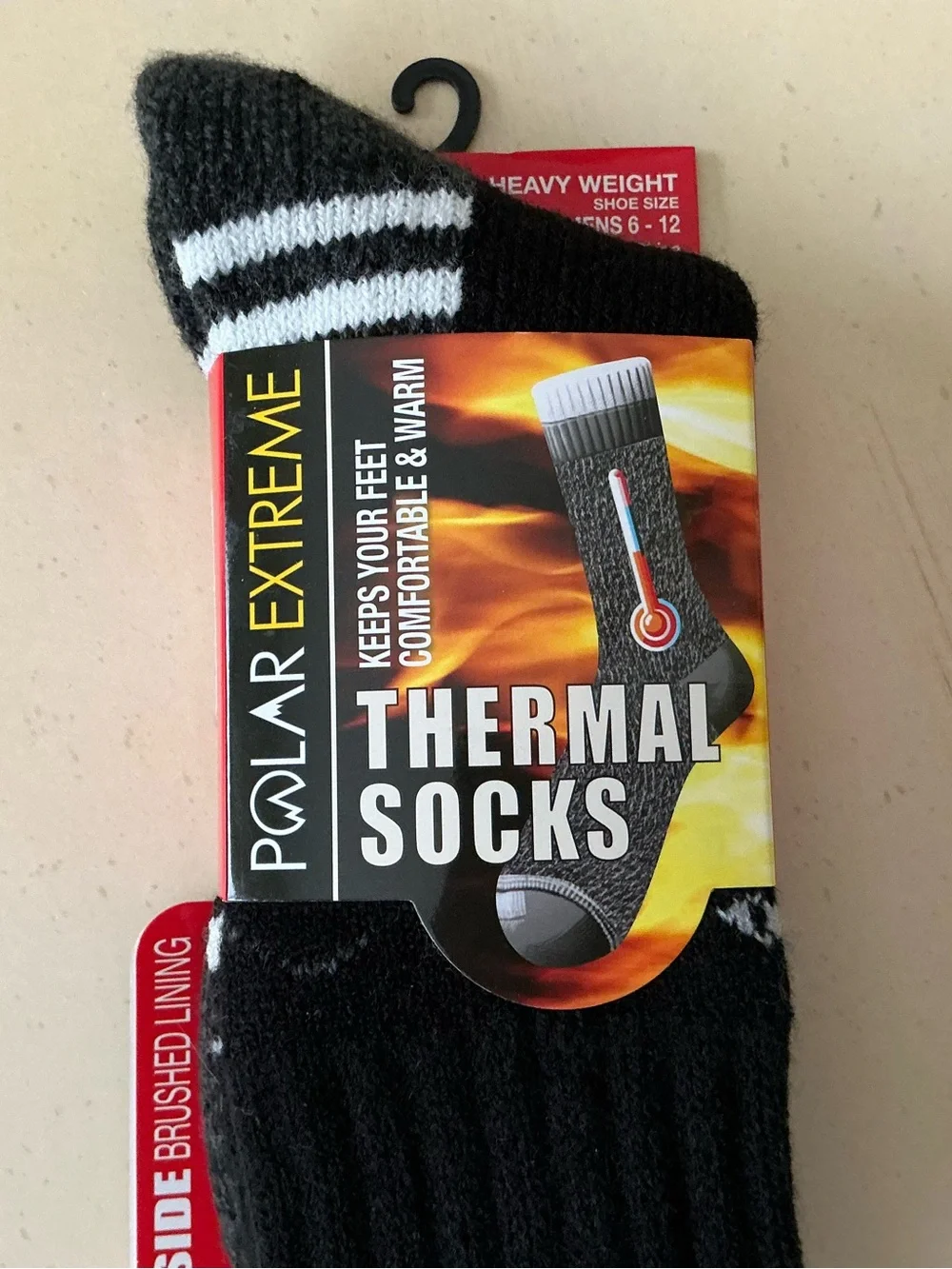NWT Men’s Winter Thermal Socks - Size 6-12 🥾